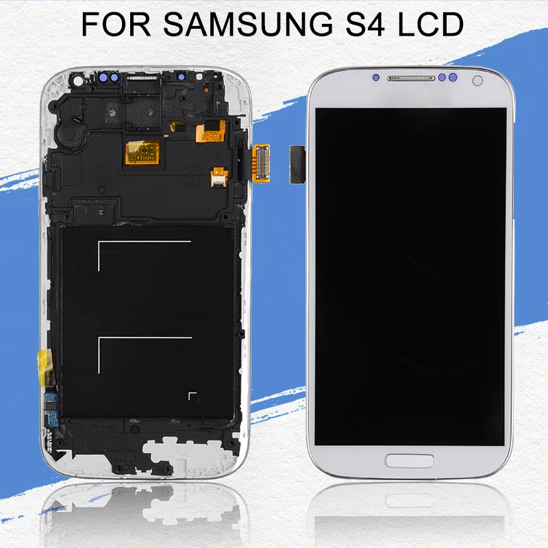 

Dinamico I9505 Lcd For Samsung Galaxy S4 Display I9500 I337 I545 Lcd With Touch Screen Digitizer Assembly With Frame With Tools