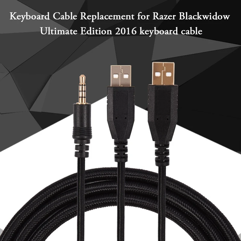 Usb-кабель для клавиатуры 2,5 м для мыши razer Blackwidow Ultimate Edition