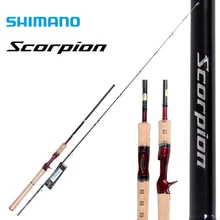 SHIMANO 19 Бас Удочка Скорпион литье/Спиннинг 7 размеров высокое качество японская удочка