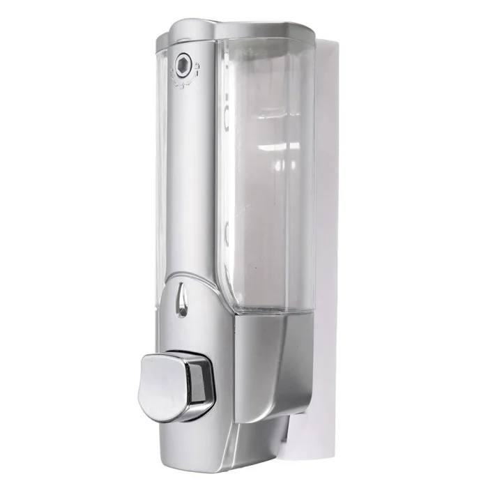 Wall Mounted Shampoo Soap Dispenser Sanitizer Bathroom Shower Liquid Lotion Pump TB Sale