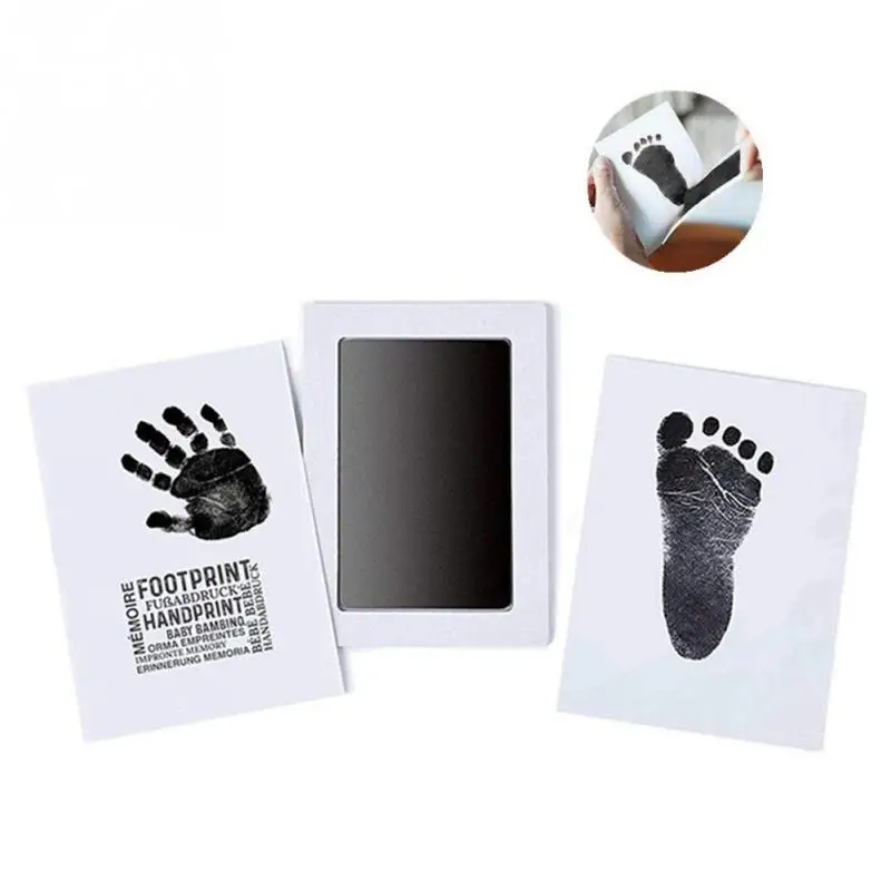 

Baby Handprint Footprint Imprint Kit Baby Care Non Toxic Baby Souvenirs Casting Newborn Footprint Inkpad Baby Clay Toy gifts