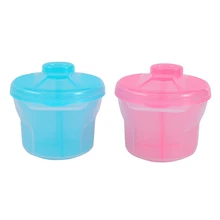 Детская портативная вращающаяся молочная Порошковая сетка детская коробка для сухого молока детская трехсеточная снековая еда пищевые добавки сетка