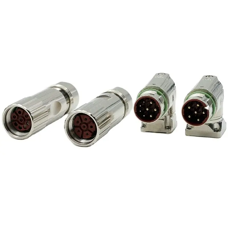 M23M923Connector6Pin8PinCoresFemaleOrMaleConnectorServo