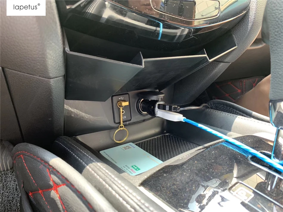 For Nissan X-trail T32 / Rogue 2014 - 2020 Central Control Storage Box Container Holder Tray Organizer Case Plastic Accessories