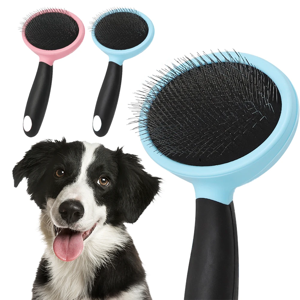 

Stainless Dog Hair Removal Grooming Comb Pet Comb Pet Products Cat Flea Comb Pet Comb for Dogs Grooming Toll Automatic Dog Brush