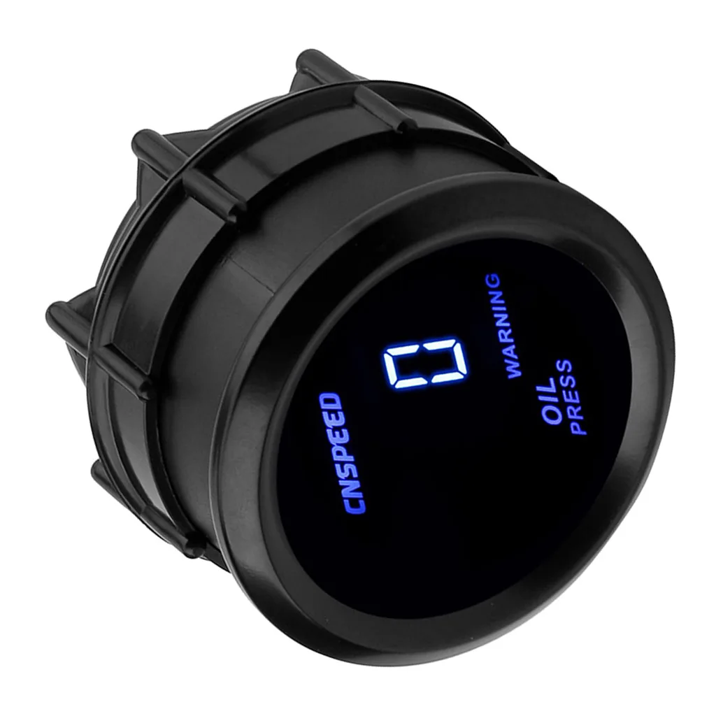 52 м диаметр 0~ 150PSI синий светодиодный датчик давления масла с датчиком для автомобиля грузовика