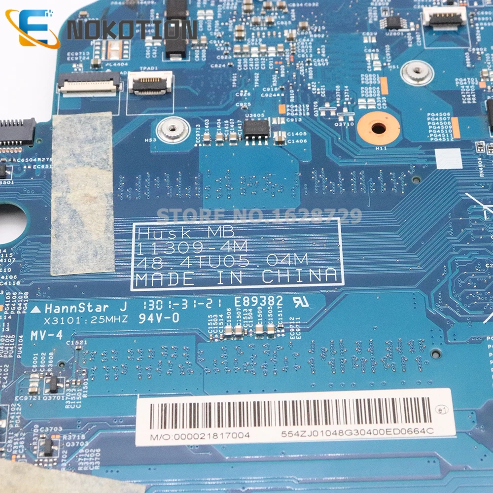 NOKOTION NBM7X11001 NB. M7X11.001 материнская плата для Acer aspire V5-571 48.4TU05.04M основная плата 987 1,5 ГГц Процессор работу для сенсорного экрана