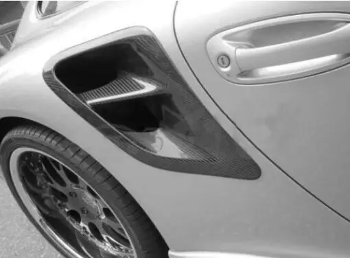 Углеродные боковые вентиляционные отверстия для 07-10 Porsche 911 997 GT2 RS Turbo | Автомобили
