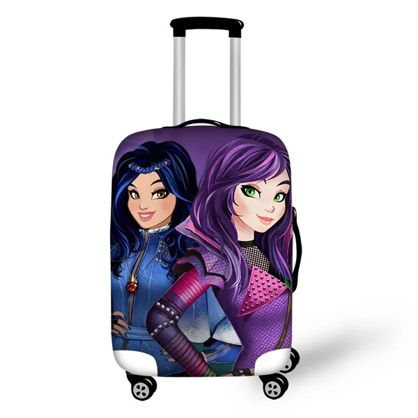 Детский багажный чехол для путешествий для мальчиков и девочек, школьный чемодан, защитный чехол Cartroon, дорожная сумка, протектор - Цвет: as picture