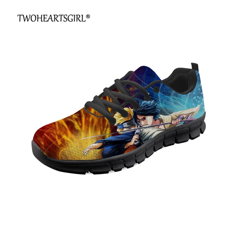 Flats-Shoes Sneakers Anime Footwear Lightweight Cool Male Breathable Men Lace-Up Twoheartsgirl