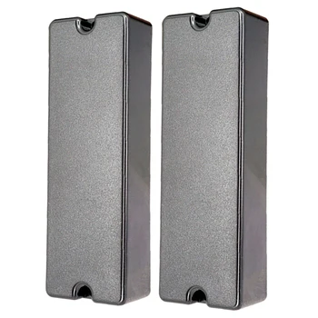 

Replacement Humbucker Pickup Cover 2Pcs For 6 String Electric Bass 2 Holes