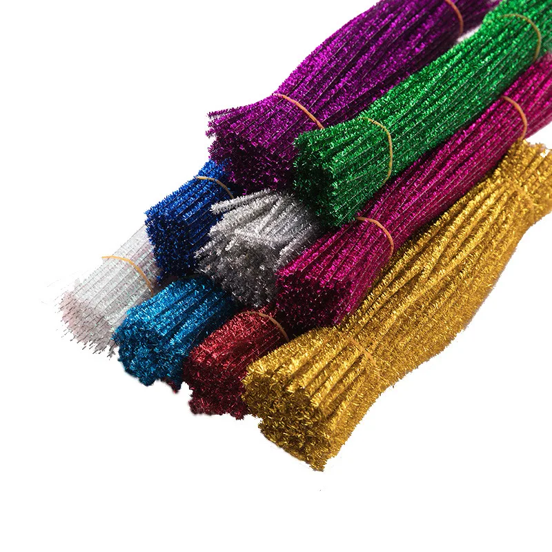 Glitter Chenille Stems Kit 4