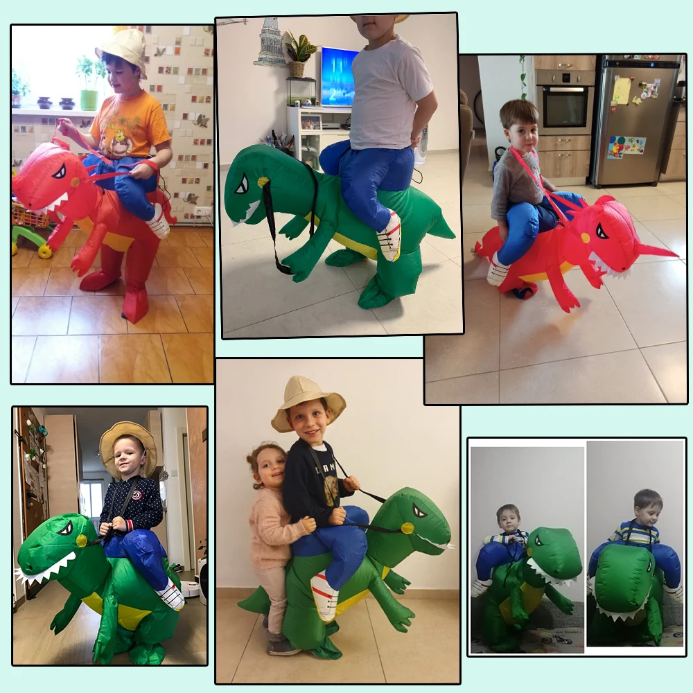 Costume Gonflable De Dinosaure, Déguisement De Cosplay Pour Fête  D'halloween, Spectacle Sur Scène - Party & Vacances Diy Décorations -  AliExpress
