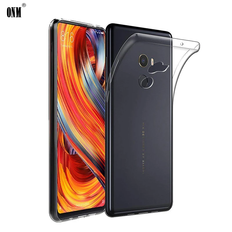Чехол для Xiaomi mi x 3 2 2S TPU Силиконовый прочный прозрачный облегающий Бампер Мягкий