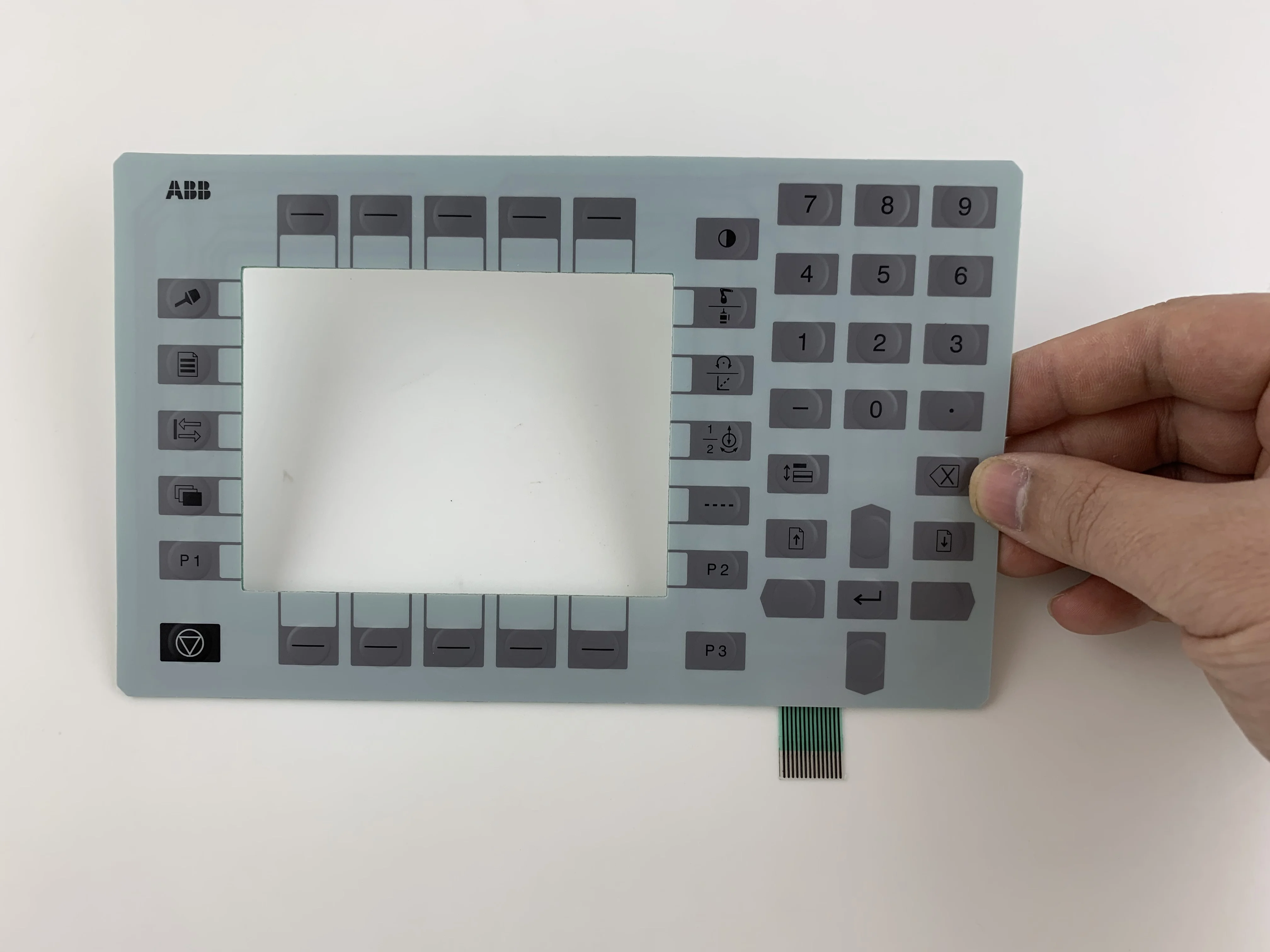 Мембранный кнопочный переключатель для ABB Товар: TPU2 Арт. NR: 3HNE 00311-1 учите кулон ABB TPU2 3HNE00311-1 ремонт мембранной клавиатуры