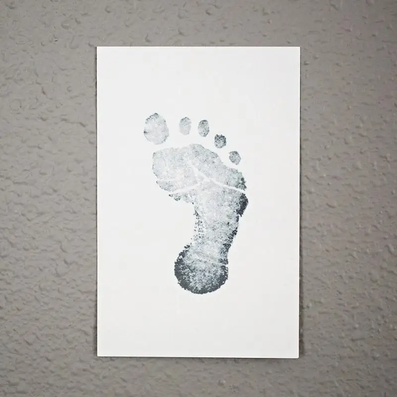 Новорожденный ребенок Handprint лапы производители мода изысканный красивый внешний вид чистый-сенсорный чернильный коврик с печатной бумагой