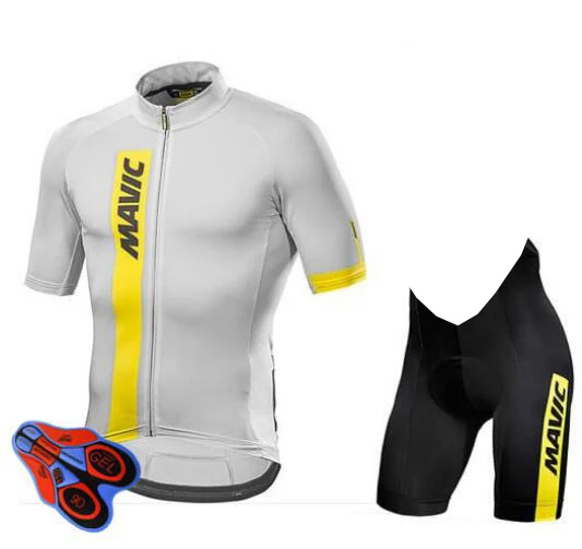 Mavic велосипедная майка с коротким рукавом, комплект велосипедной одежды, Ropa Ciclismo, одежда для велоспорта, спортивный костюм - Цвет: Небесно-голубой