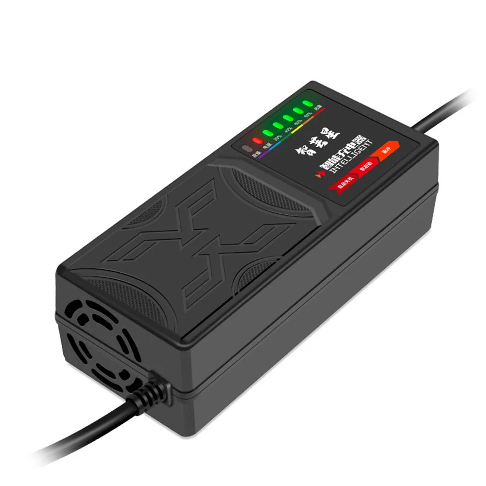 Electric Vehicle Charger 72V20AH Charger Reverse Connection Protection Full Shutdown Temperature Protection Battery