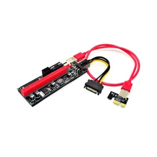 VER009S Pcie Express 1x To 16x Riser Card Adapter Bitcoin ETH ETC Mining Cable