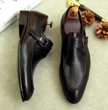 

Men pu Leather Shoes Low Heel Fringe Shoes Dress Shoes Brogue Shoes Spring Ankle Boots Vintage Classic Male Casual F121