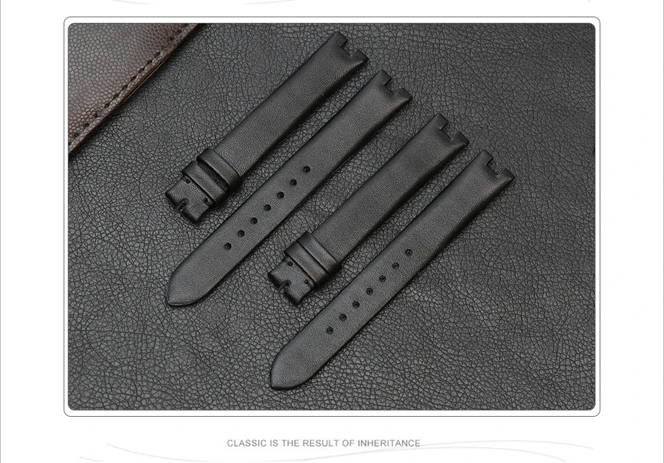 PESNO подходит для GUCCI YA141.404/505 женские Ремешки для наручных часов браслет телячья кожа ремешок для часов с пряжкой