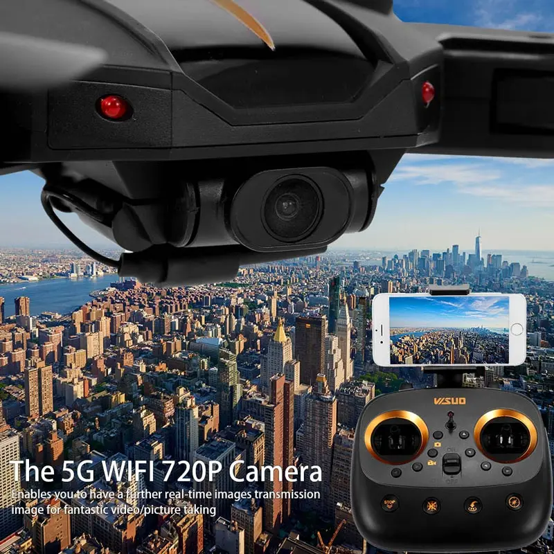  Eachine VISUO XS812 GPS 5G WiFi FPV w/ 2MP/5MP HD Camera 15mins Flight Time Foldable RC Drone Quadc