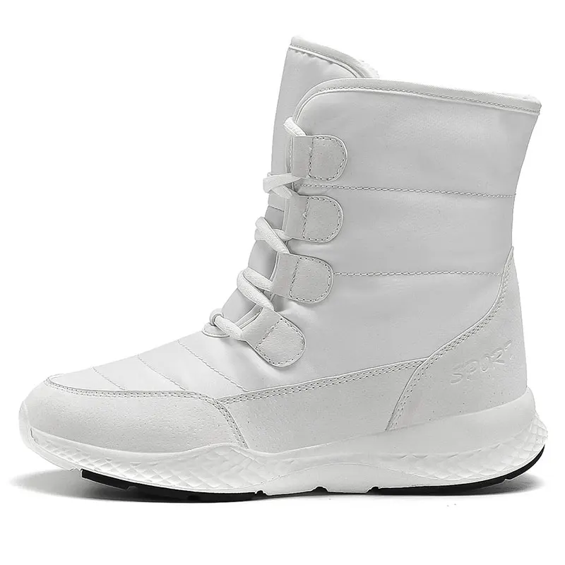 Snow Boots Winter Outdoor Non-slip Warm Waterproof Men Cotton Shoes Spring Footwear Comfortable Casual Boots Erkek Ayakkabi