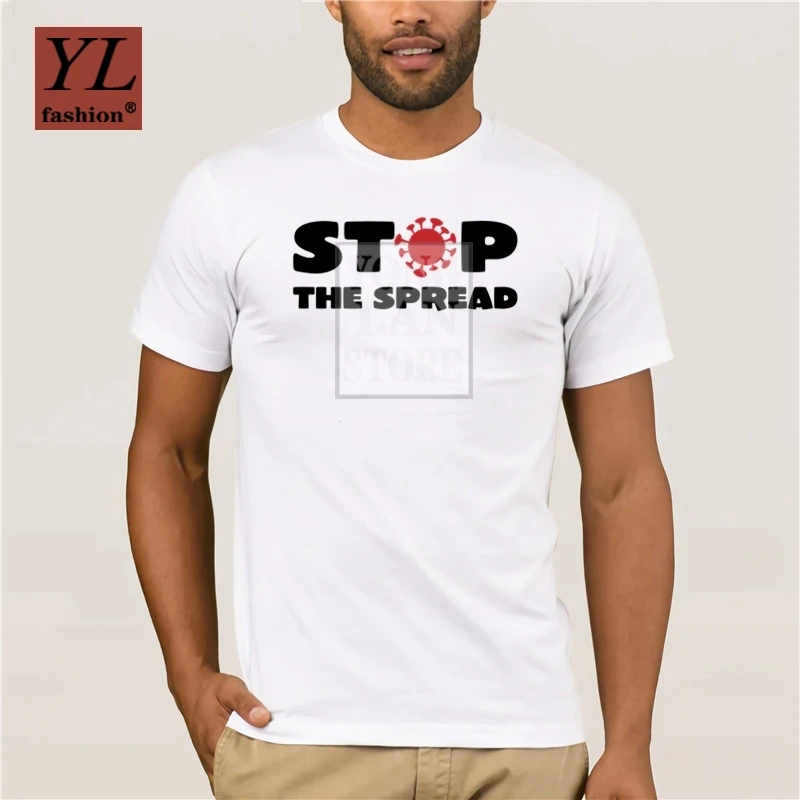

2020 Summer Fashion Street Short Sleeve T Shirt Stop The Spread t shirt