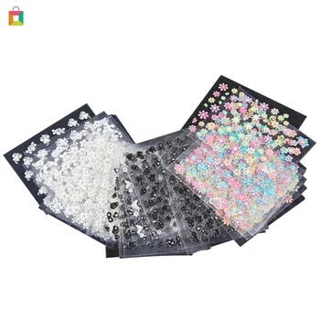 

BeautyBigBang 50 Sheet Nail Art Decoration Decals DIY Mixed Pattern Nail Stickers