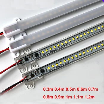 

Led Bar Light AC220V High Brightness Backlight for Kitchen Light 10pcs/lot Led Bar 220v led strip profile 7W 50cm 30cm 72LEDs
