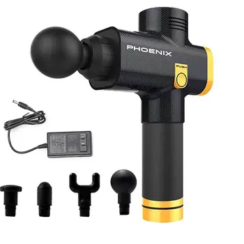 

High Frequency Fascia Deep Massager Gun Upgrade Percussive Vibration Therapy Athlete Sports Recovery Muscles Relaxing Massager