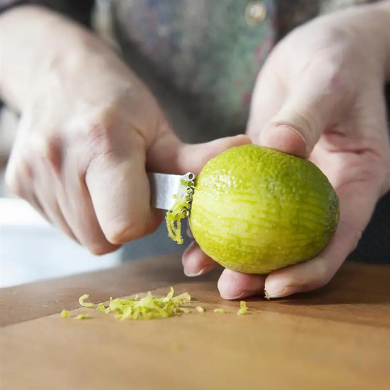 1 шт. фрукты Овощечистка Прочный скребок для цитрусовых оранжевый овощечистка
