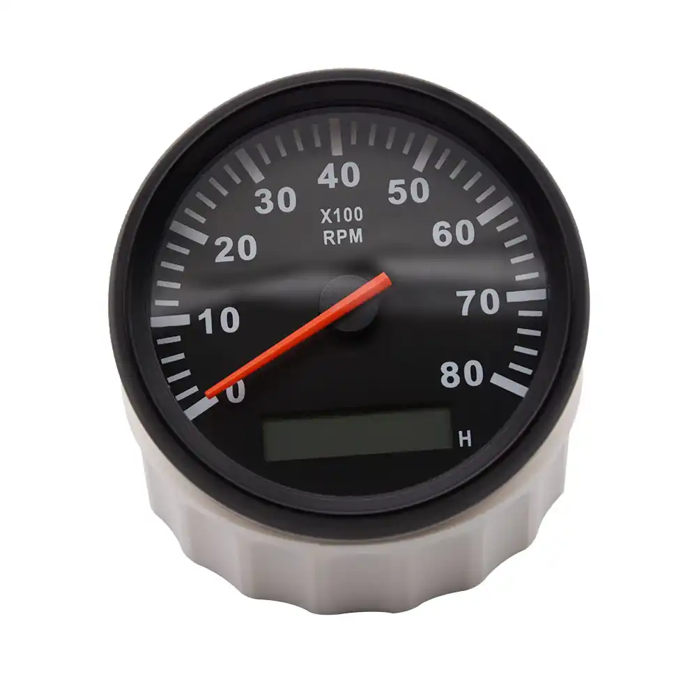 Contagiri 0-4000 RPM - Nero/Lunetta Nera in Vendita Online