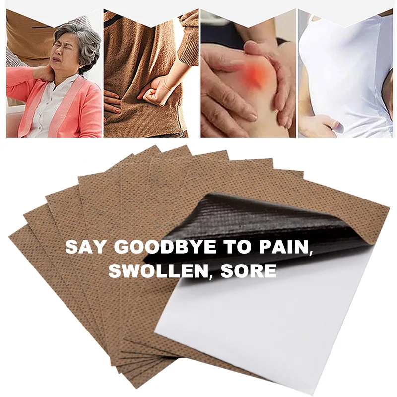 8Pcs/bag of Seven Types Tiger Balm Herbal Plaster Pain Relieving Pain Joint Arthritic Body Patch Medical Ointment