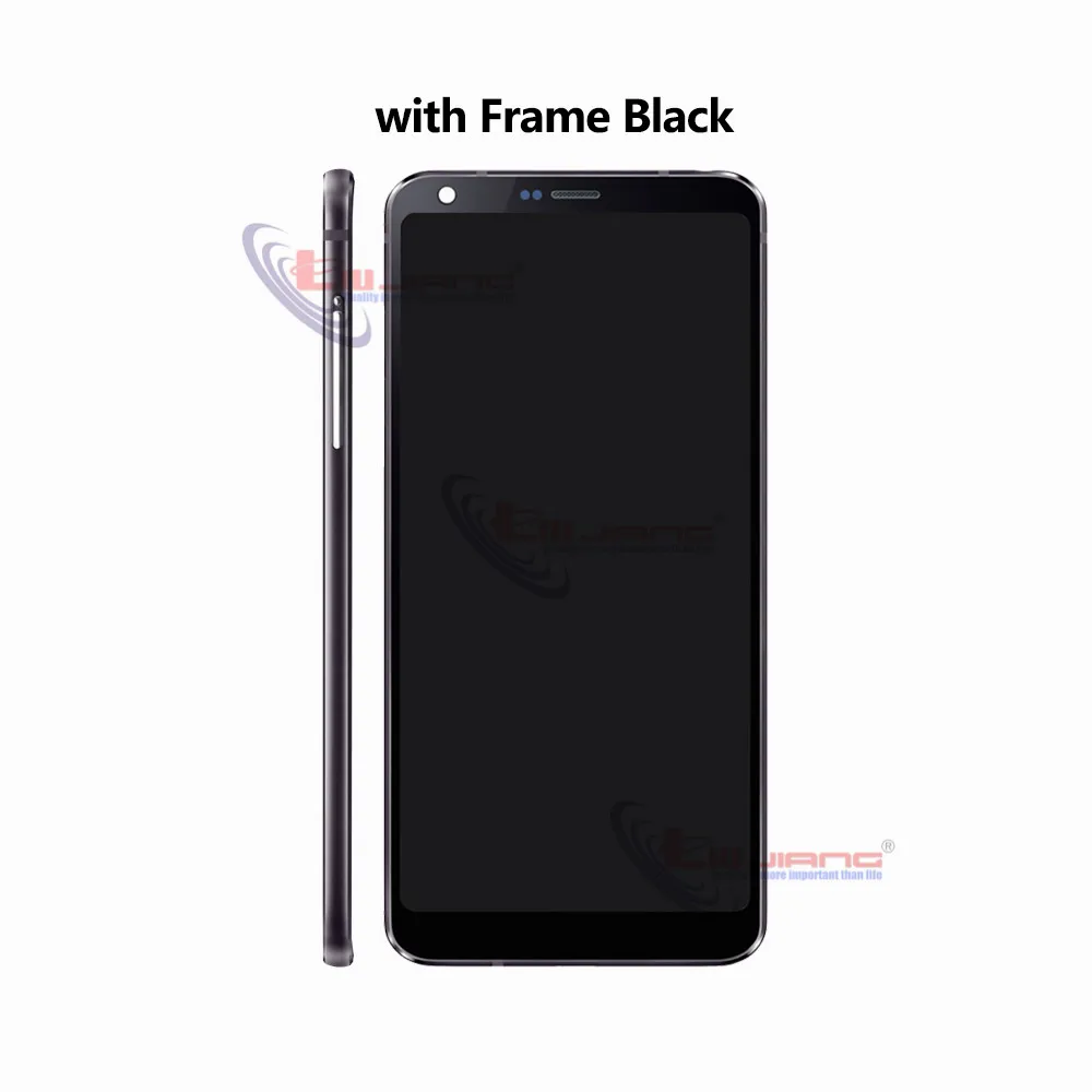 5,7 ''ips для LG G6 H870 H871 H872 LS993 VS998 кодирующий преобразователь сенсорного экрана в сборе с рамкой для LG G6 ЖК-дисплей - Цвет: With Frame Black