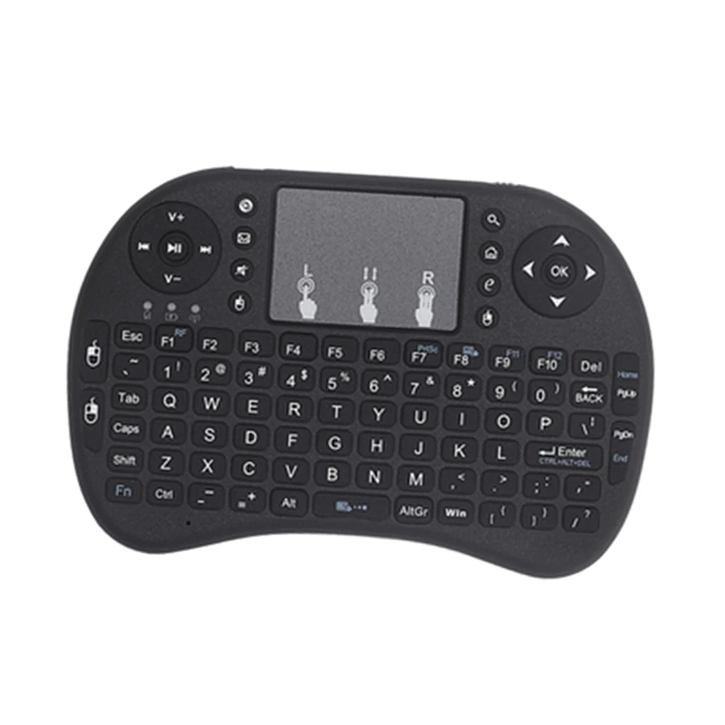 Мини беспроводная клавиатура с двойной сенсорной панелью для Android TV BOX PC