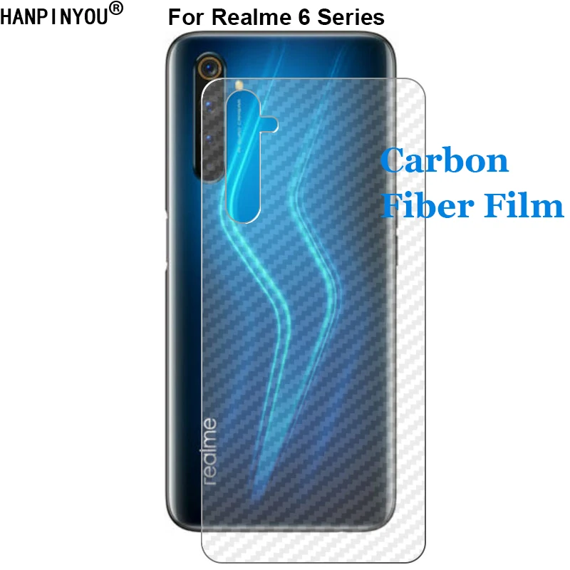 Для Realme 6 / 6i 6S Pro Новая прочная 3D пленка из углеродного волокна с защитой от