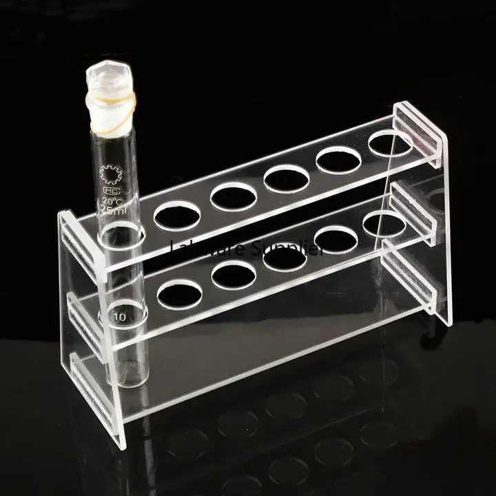 1 шт./лот Пластик трубка держатель стойки органическое стекло колориметрический