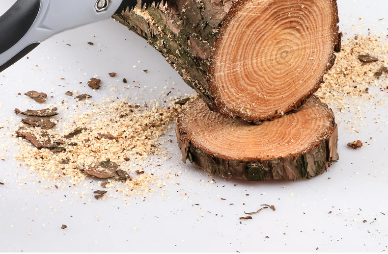 Brand Hand Fold Saw Woodworking Cutting Tools TPR Handle Collapsible Sharp SK5 Steel U-Shaped Turbine Saw