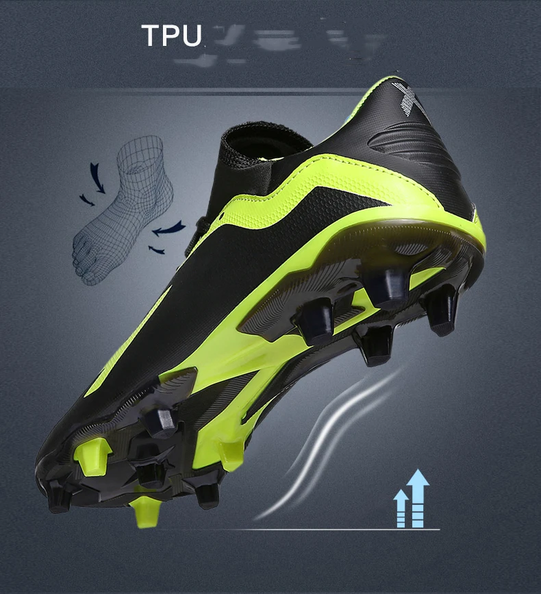 FTROCHB Мужская футбольная обувь кроссовки Крытый газон Superfly Futsal оригинальные футбольные бутсы лодыжки высокие футбольные бутсы Бутсы 45