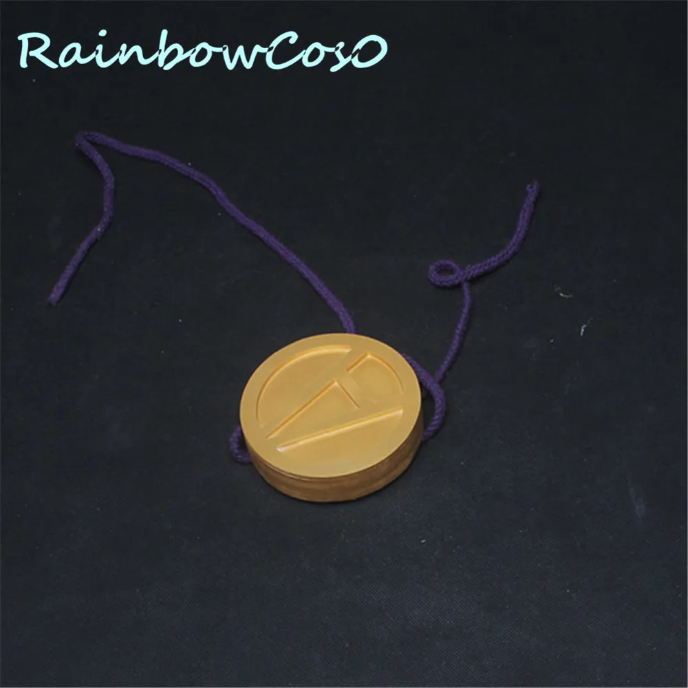 RainbowCos0 Косплэй реквизит GioGio JoJo невероятное приключение Золотой ветер Сьерра-Леоне Abbacchio аниме Хэллоуин - Цвет: Золотой
