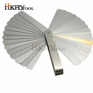 32 шт. лазерным дальномером щупа Клапан Обучения щупа 0,04-0,88 мм зазор Размеры. 0015. 035 Медь лист Фирменная Новинка - изображение