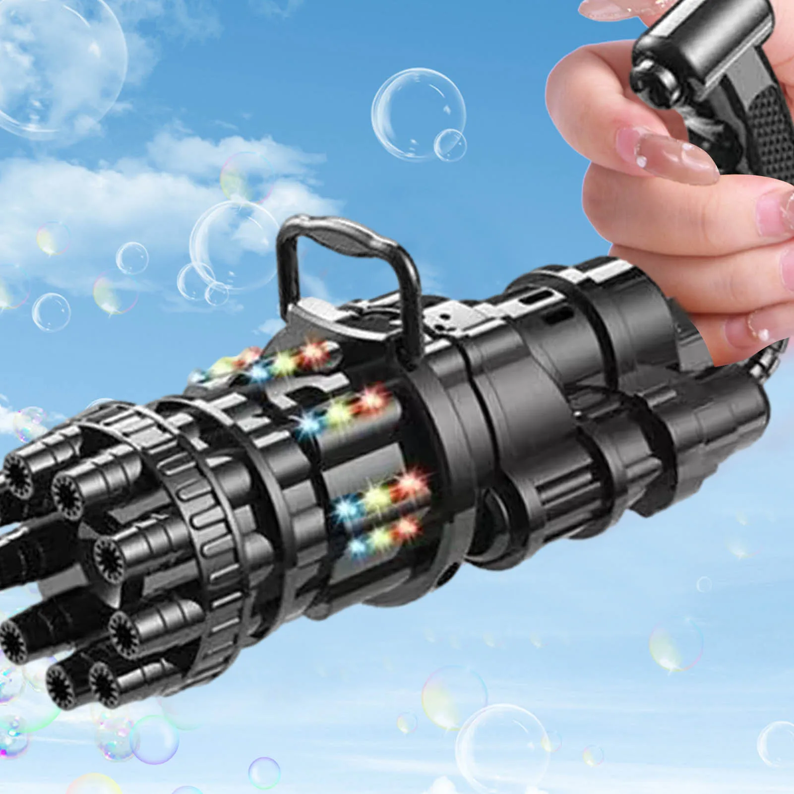 New Kids Automatic Gatling Bubble Gun Soap Bubbles Machine Summer Gatling Blower Bath Toys Outdoor Party Wedding Bubble 5 New Kids Automatic Gatling Bubble Gun Soap Bubbles Machine Summer Gatling Blower Bath Toys Outdoor Party Wedding Bubble 5
