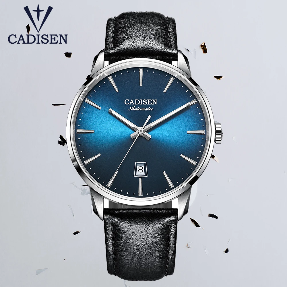 

CADISEN 2020 New Men's Watches Top Brand Luxury Watch Mechanical Automatic Watch Men Business Watches NH35A Relogio Masculino