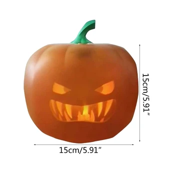 

Halloween Talking Animated Pumpkin, with Built-in Projector & Speaker 3-in-1 Pro R2JB