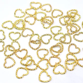 

Metal Embossing Clasp for Earring Clasps & Hooks with Open Jump Ring Jewelry Clasp Beadwork Craft for Jewelry Making 50/100pcs