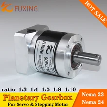 

60PLE Ratio10:1 8:1 5:1 3:1 Nema 23 24 Stepping Motor 60mm 200w 400w Servo Motor Speed Reducer Precision Planetary Gearbox