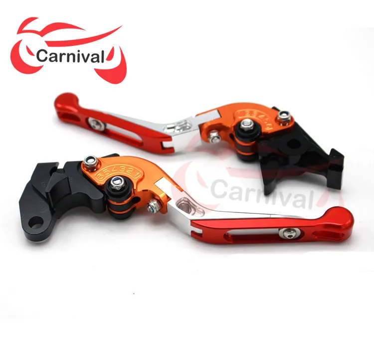 Con логотип ЧПУ Freno de motocicleta palancas para FORHonda CB600F CB 600 F Hornet 2007 2013 2008 2009 2010 2011 2012| |