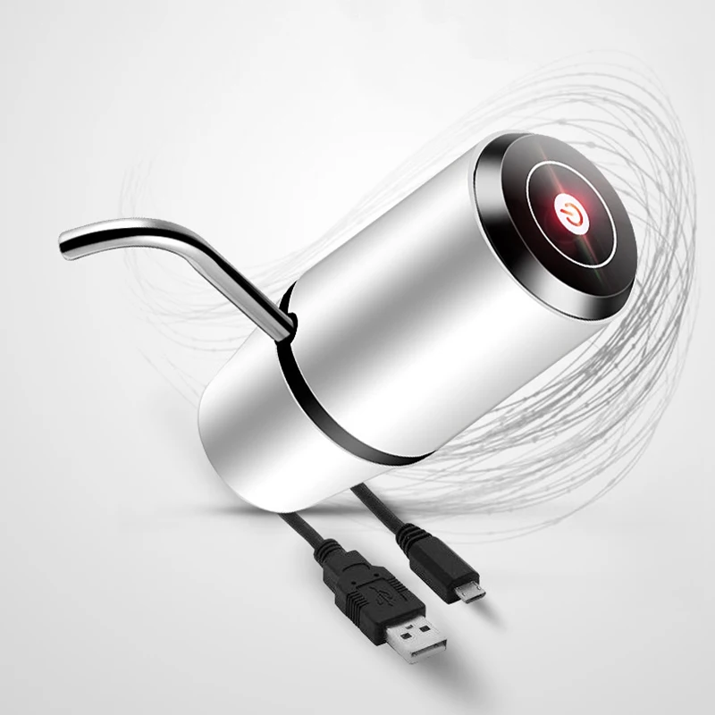Usb Автоматическая подзарядка беспроводной мини портативный Электрический насос для питьевой воды галлон бутилированный стол топ Диспенсер Переключатель Portab