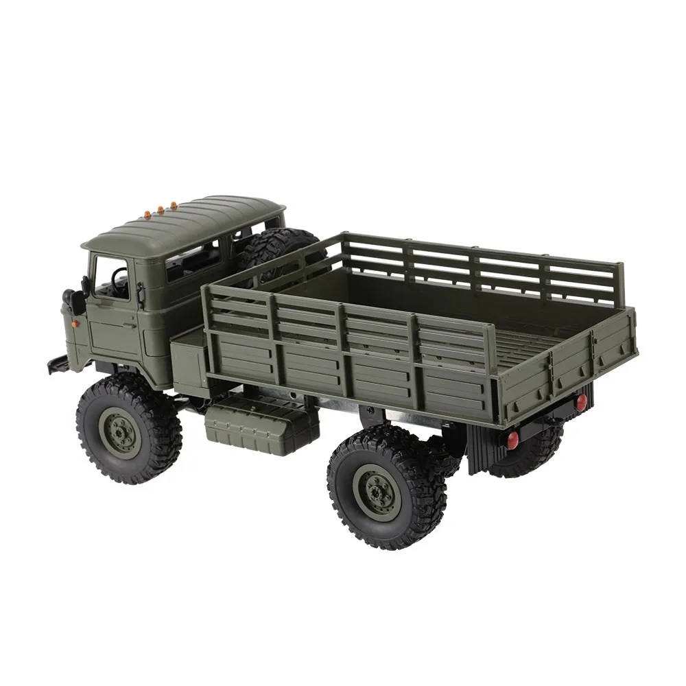 WPL B 24 1/16 2 4 GHz военный грузовик RC внедорожный армейский автомобиль электрический с
